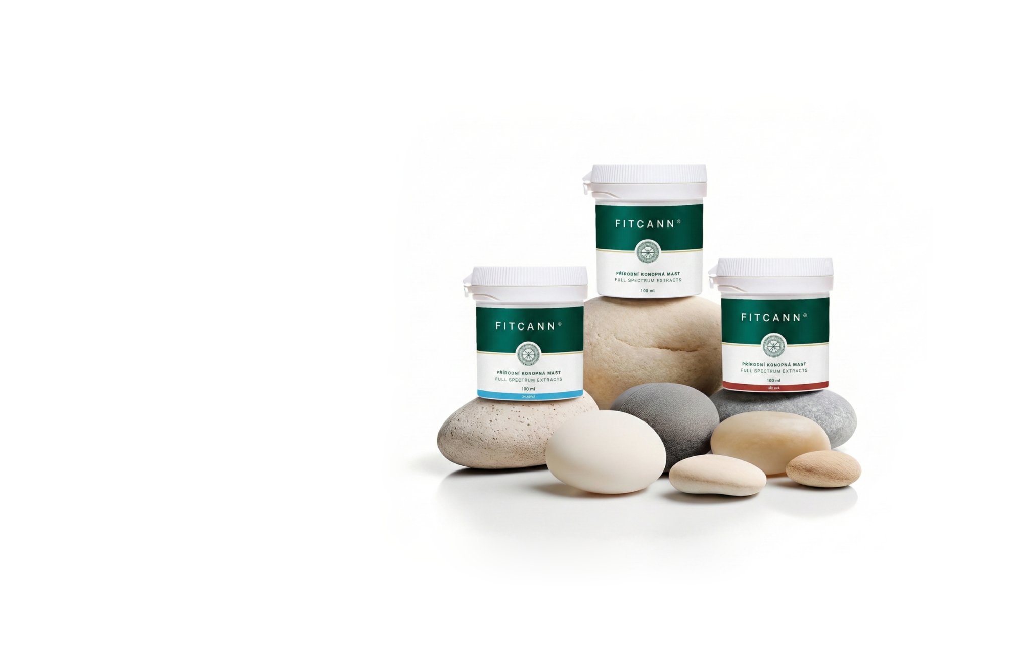 FITCANN masti s přírodními kameny